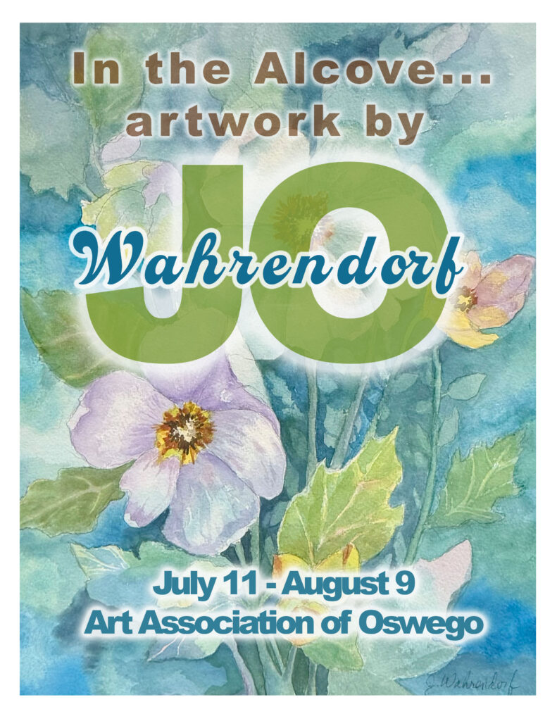 Jo Wahrendorf show flyer